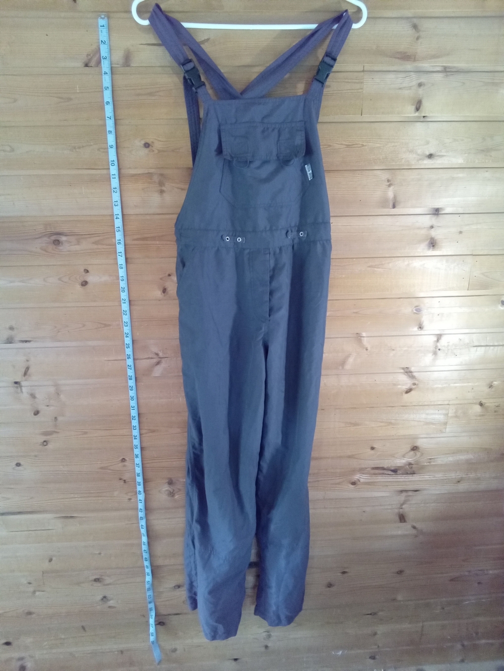 Women's Gray Casual Overalls with Adjustable Straps
